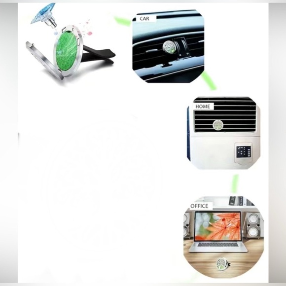 Vent Diffuser Clip Tree Of Life Design Aromatherapy for Car, Home, Office, Etc. - Picture 3 of 5